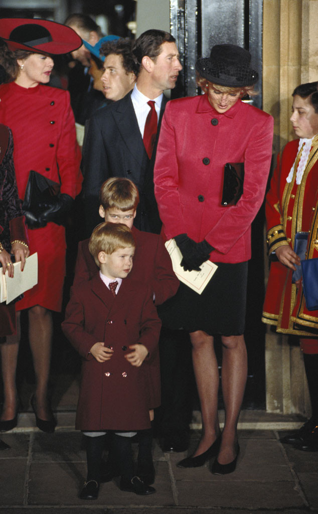 Royal Christening, Princess Beatrice Of York, Prince William, Prince Harry, Prince Charles, Princess Diana